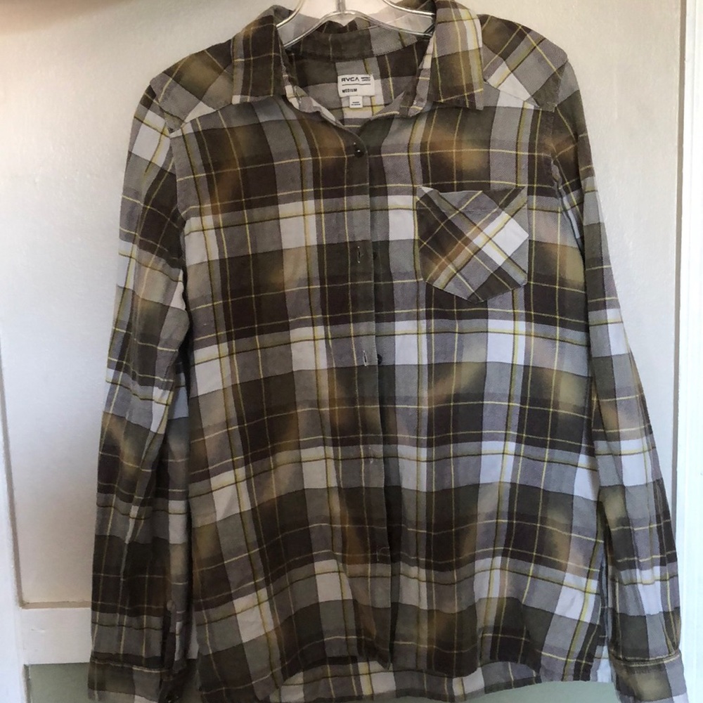 Rvca flannel🌞💚